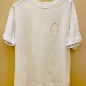 Italian luxury -Peserico-IT38 US 2, white color with fine detail.